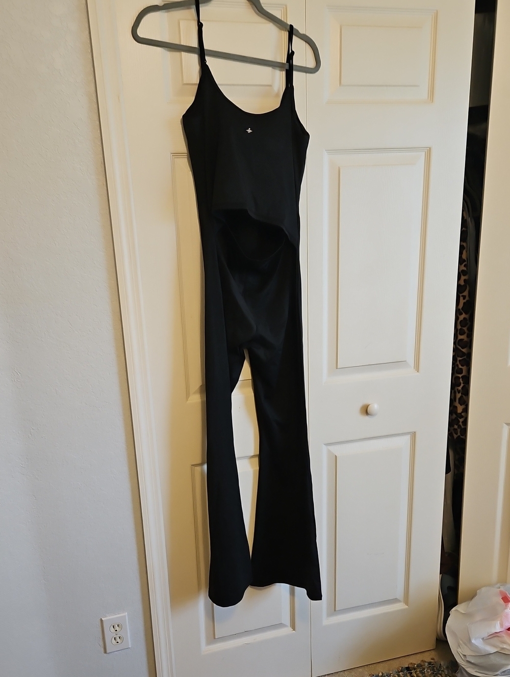 Women's Black Cutout Jumpsuit -